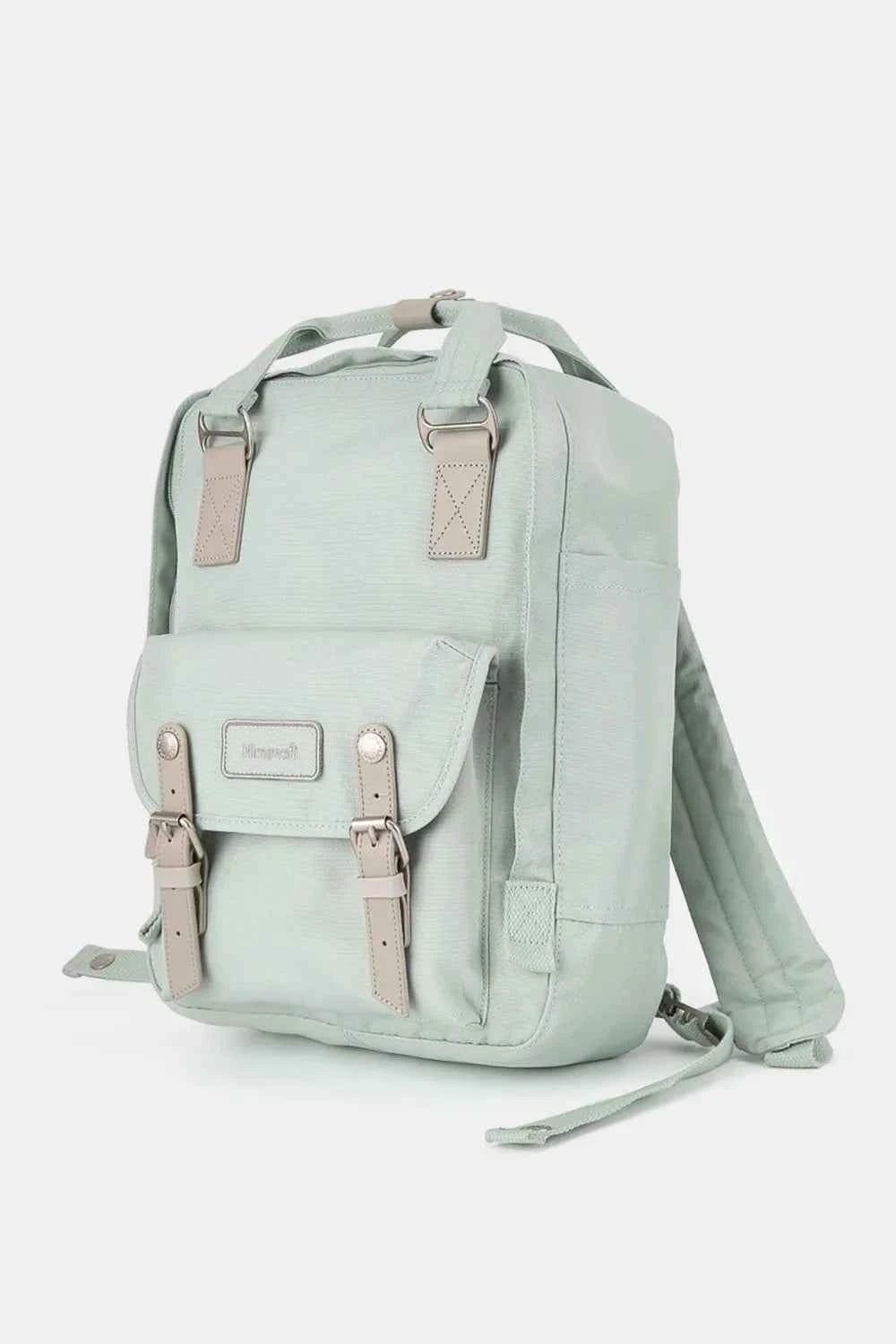 Himawari Contrast Water & Scratch-Resistant Nylon Backpack.