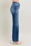 Judy Blue Full Size High Waist 90's Straight Leg Jeans.
