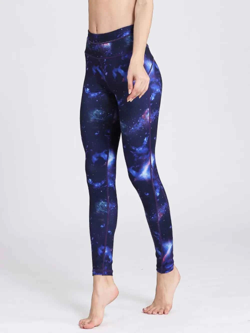Printed High Waist Active Leggings.