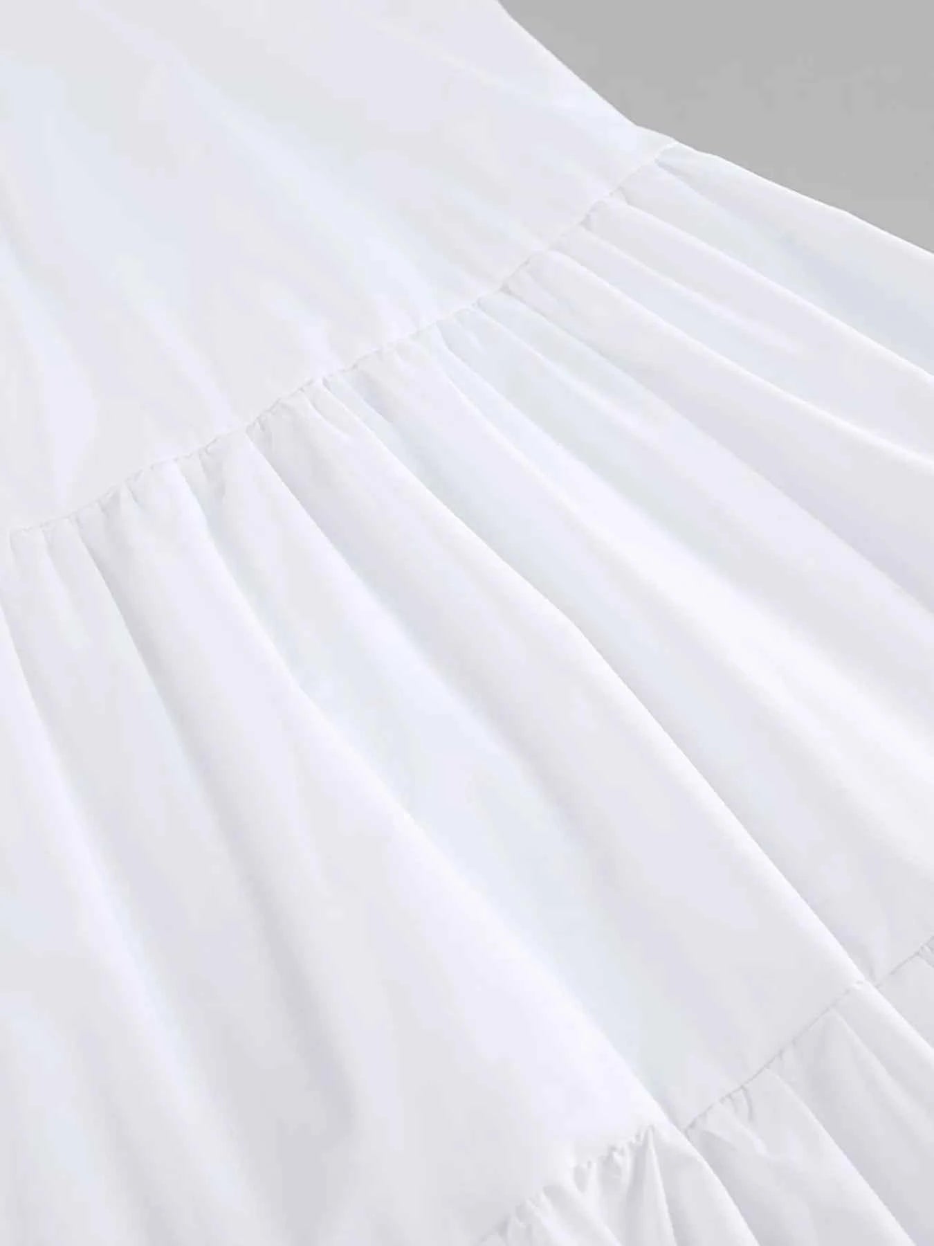 Tiered Sleeveless Summer Mini Dress.