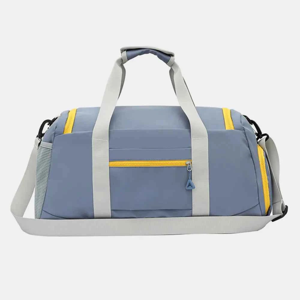 Oxford Cloth Multi-Pocket Adjustable Strap Travel Bag.