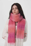 Fringe Gradient Thermal Scarf.