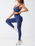 Scoop Neck Cami and High Waist Leggings Active Set.
