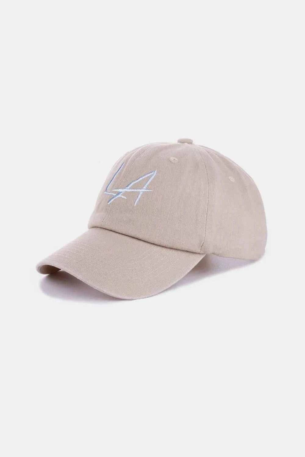 Zenana Washed Embroidered City Baseball Cap.