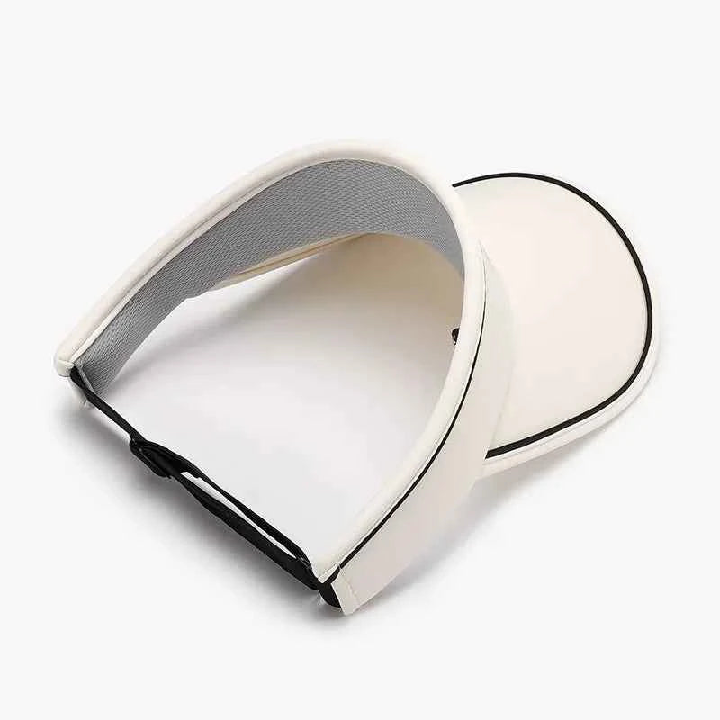 Letter Graphic Adjustable Sun Hat.