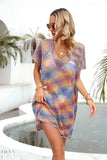 Colorful Angel Wings Mesh Beach Cover-Up for a Stylish Summer Look at the Pool