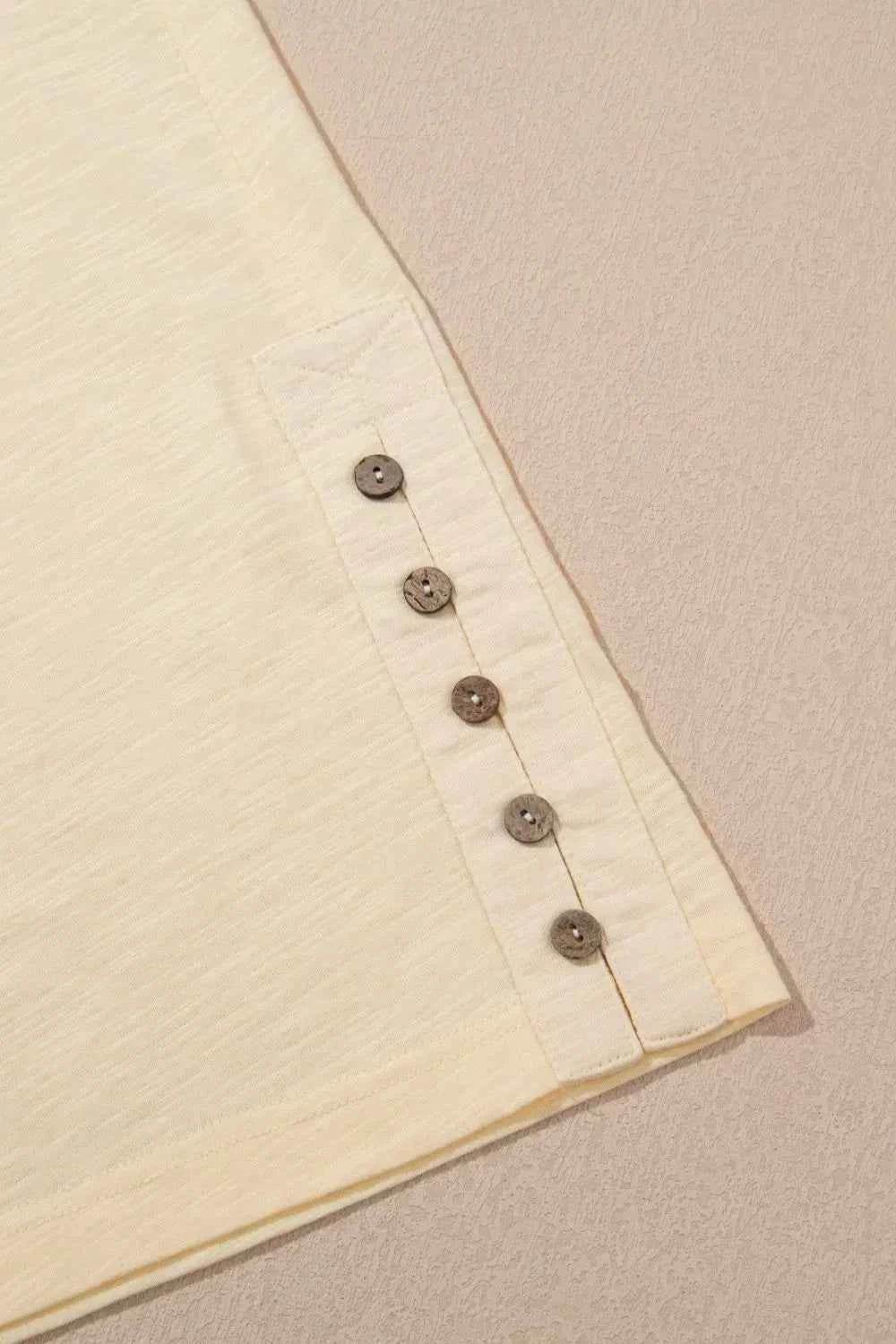 Solid Color Tank Top & Smocked Waist Pants Set - EBYNN