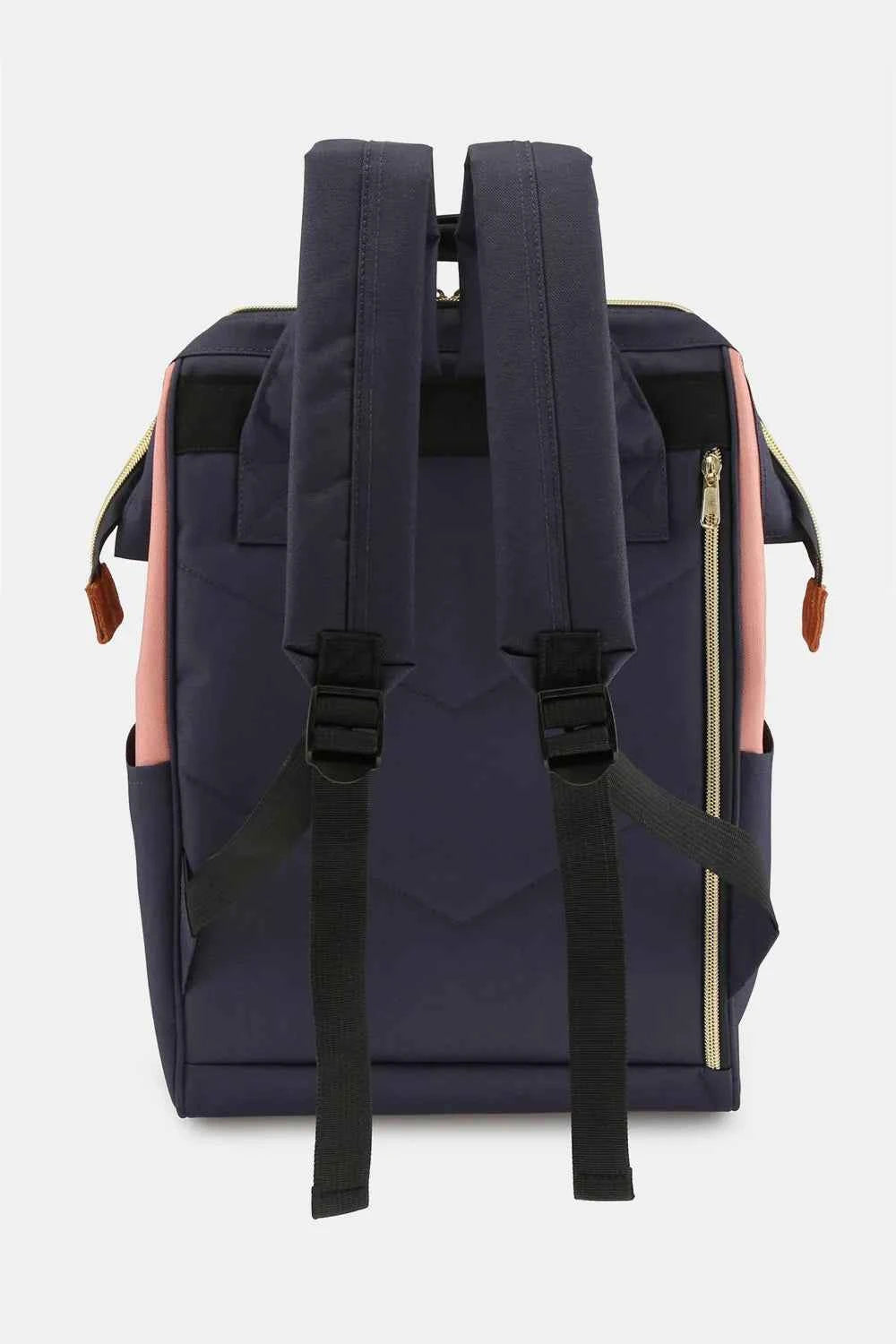 Himawari Waterproof Canvas Backpack with Padded Laptop Compartment.
