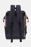 Himawari Waterproof Canvas Backpack with Padded Laptop Compartment.