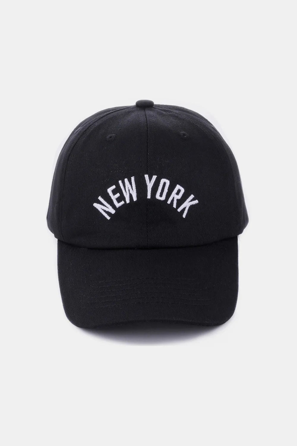 Embroidered City Baseball Cap.