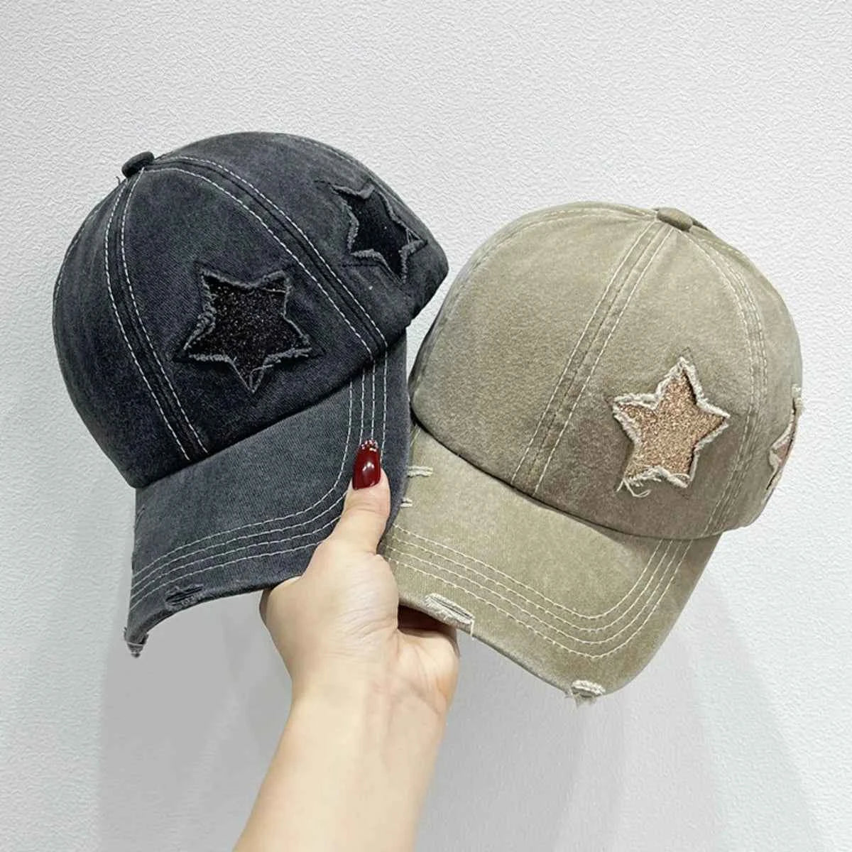 Star Adjustable Baseball Cap.