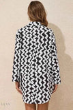 Button Down Beach Cover Up - Retro Wave Style for Ultimate Summer Vibes - EBYNN