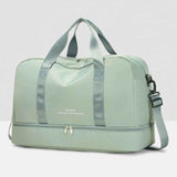 Detachable Strap Oversized Nylon Travel Bag.