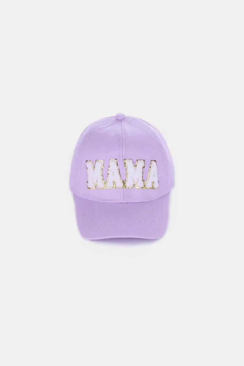 MAMA Chenille Patch Baseball Cap.