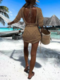 Backless Beach Cover Up Dress for Summer - EBYNN