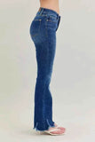 Judy Blue Plus Size Mid-Rise Bootcut Jeans.