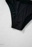 Sheer Mesh Bikini Set - Black Halter for Chic Look and Breathable Comfort - EBYNN