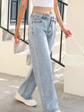 Stylish Wide Leg Jeans for Modern Comfort.