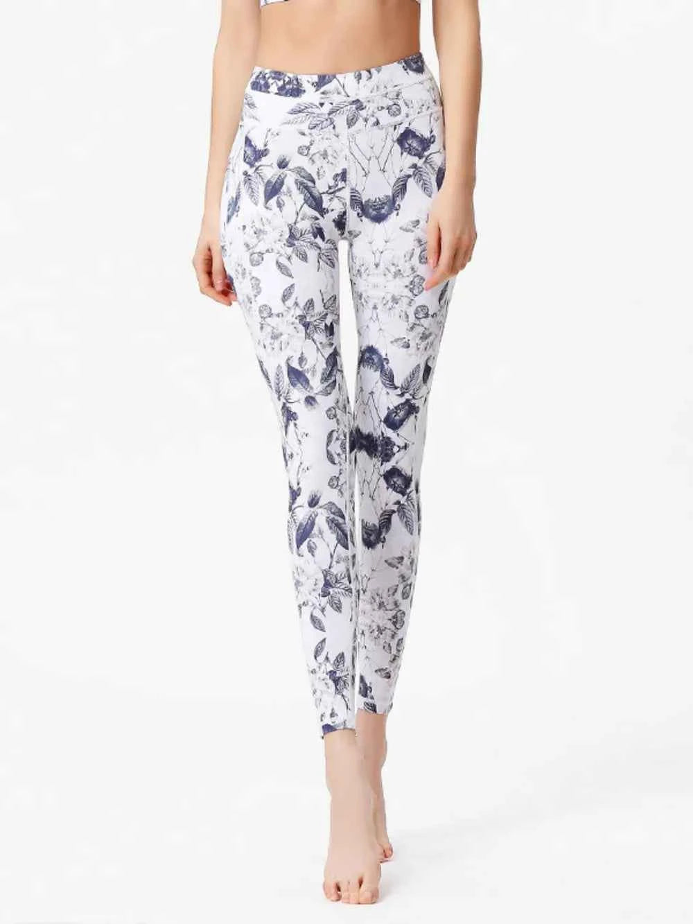 Printed High Waist Active Leggings.