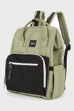 Himawari Waterproof Canvas Backpack with Side Pockets.