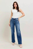 Judy Blue Full Size High Waist 90's Straight Leg Jeans.