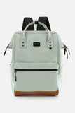 Himawari Waterproof Canvas Travel Backpack with USB Port.