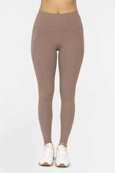 Soft Ribbed High Waisted Leggings.