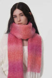 Fringe Gradient Thermal Scarf.