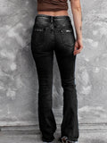 Distressed Flare Jeans for Women.