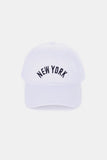 Embroidered City Baseball Cap.