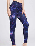 Printed High Waist Active Leggings.