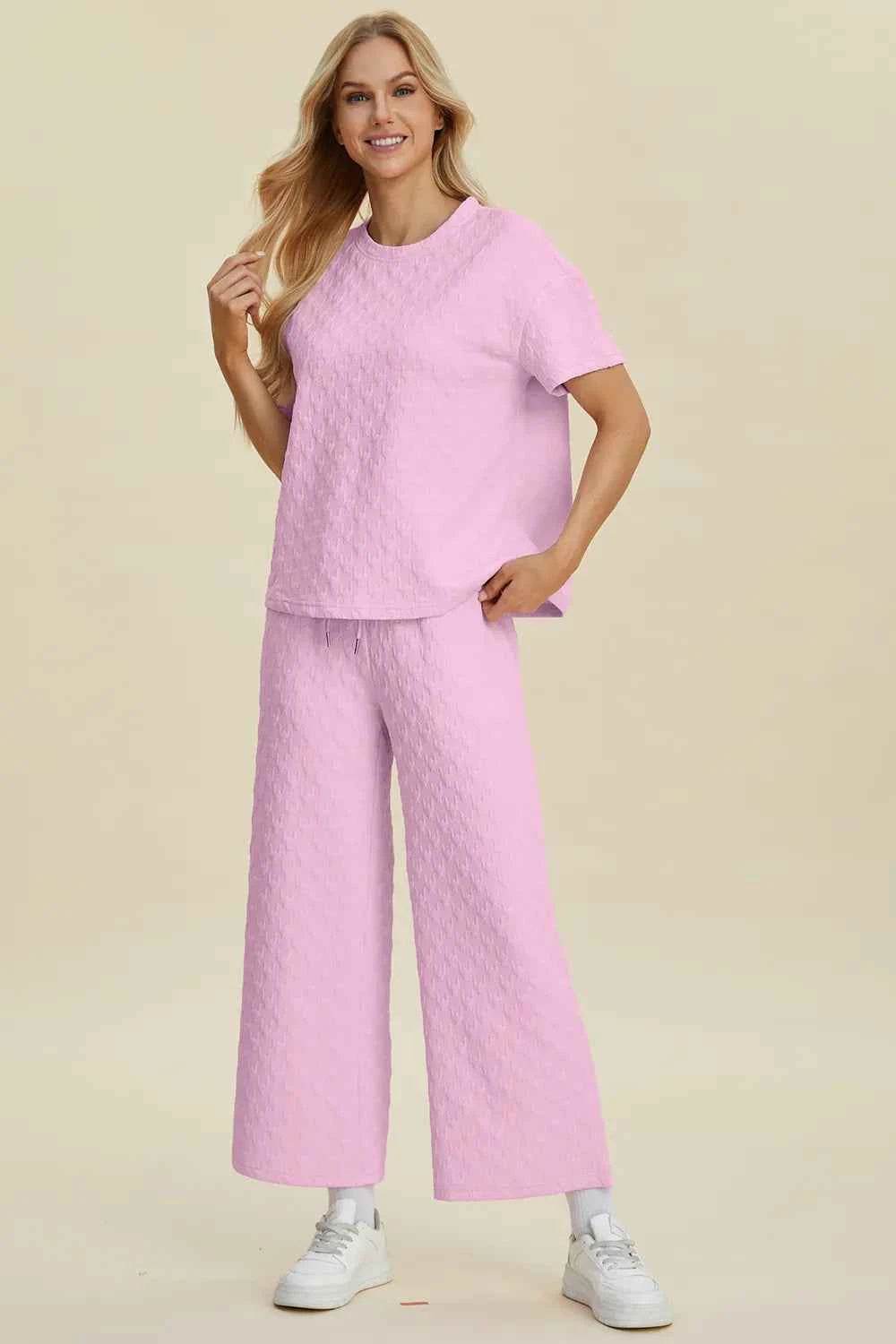 Double Take Texture Set - Full Size Round Neck Ensemble - EBYNN