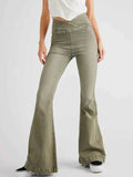 High Waist Flare Jeans for Women.