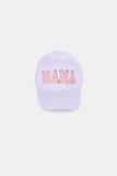 MAMA Chenille Patch Baseball Cap.