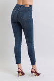 Judy Blue Plus Size High Waist Tummy Control Skinny Jeans.