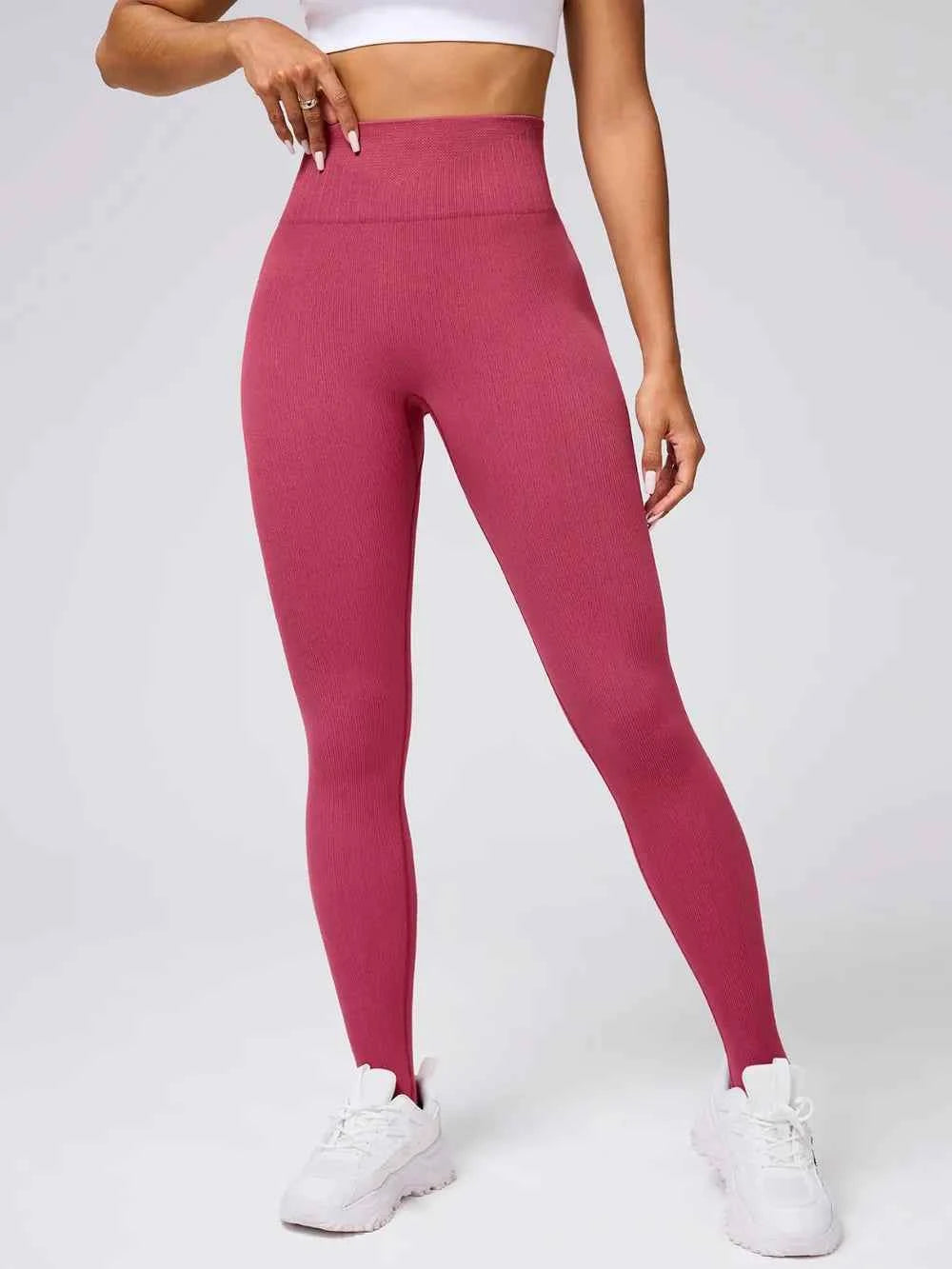 High Waist Stirrup Active Leggings.