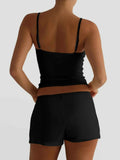 V-Neck Cami and Shorts Set.