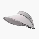 Frill Adjustable Ice Silk Sun Hat.