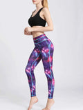Printed High Waist Active Leggings.