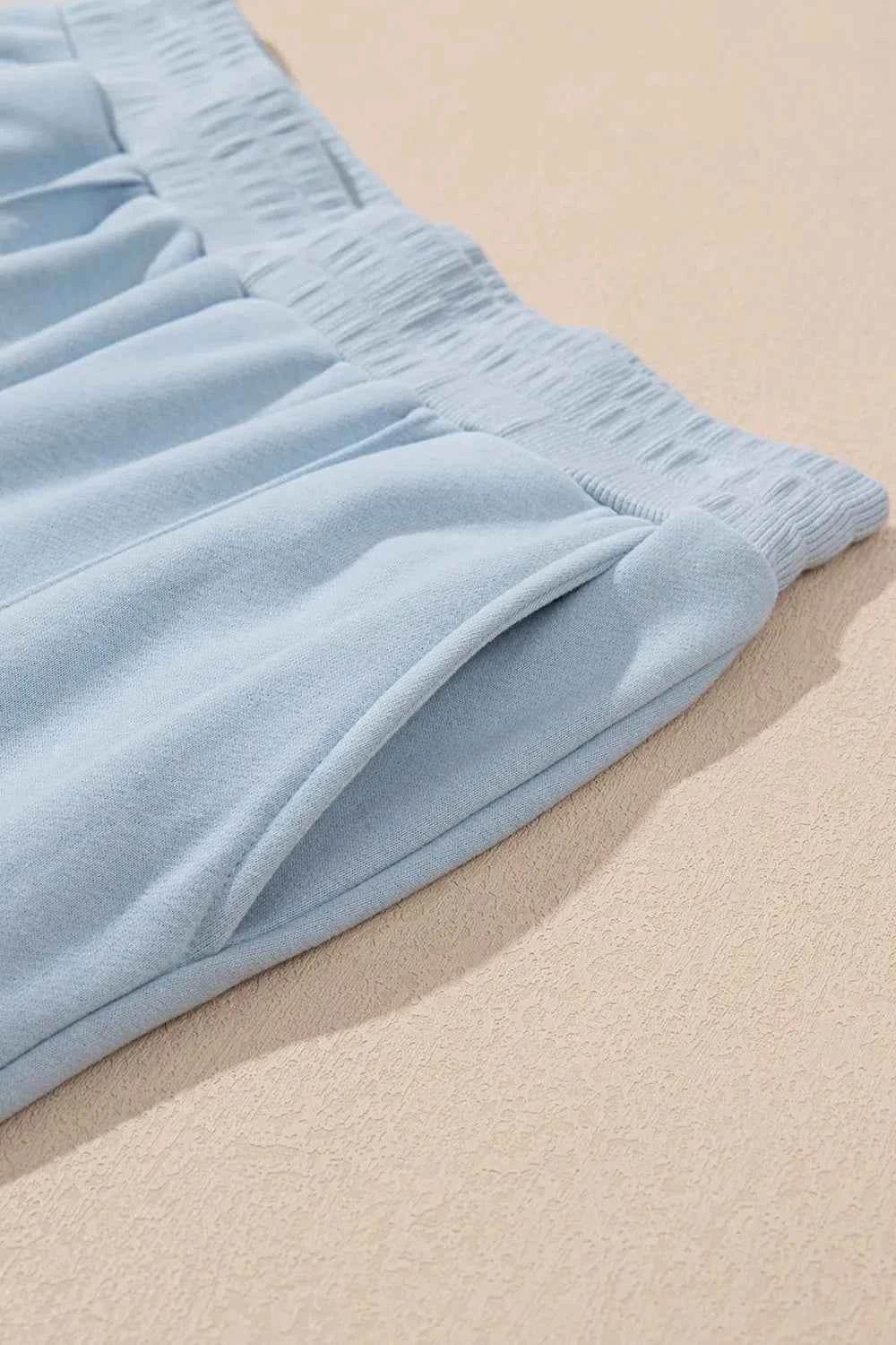 Half Zip Long Sleeve Top and Joggers Set - EBYNN