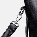 PU Leather Medium Handbag.