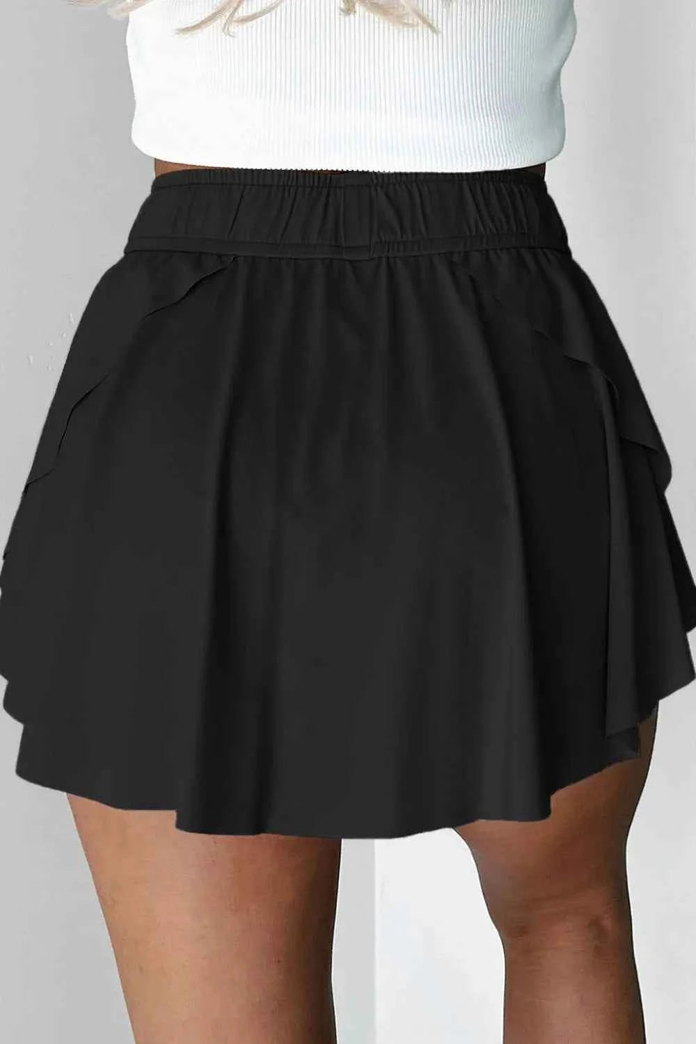 Drawstring Active Skorts for Women.