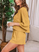 Waffle Knit Lounge Set for Ultimate Comfort and Style - EBYNN