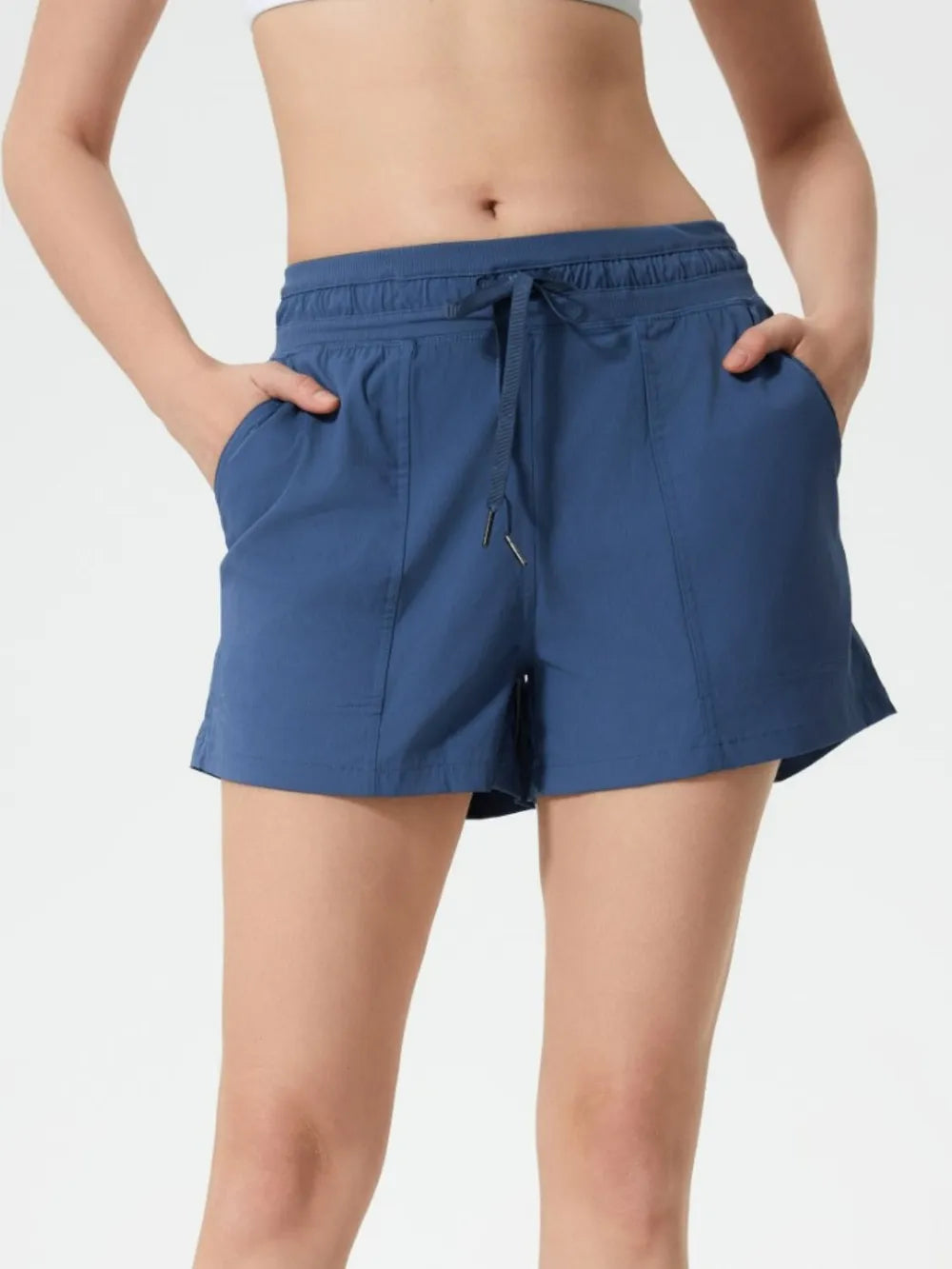 Millennia Drawstring Active Shorts with Pockets.