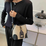 Straw Braided Adjustable Strap Crossbody Bag.