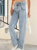 Stylish Wide Leg Jeans for Modern Comfort.
