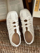 Cross-Strap Comfort Mule Loafers.