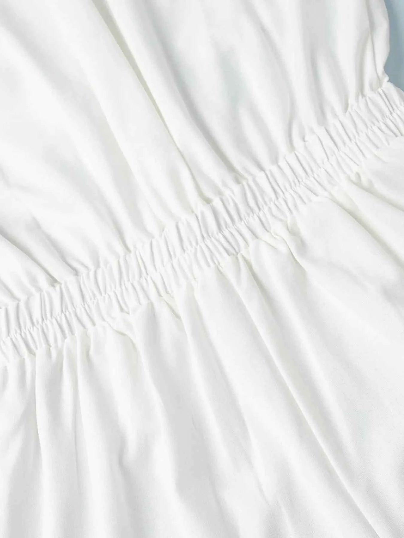 Casual Button Front Long Sleeve Romper.