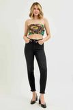 RISEN Full Size Tummy Control High Rise Skinny Jeans.