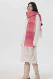 Fringe Gradient Thermal Scarf.